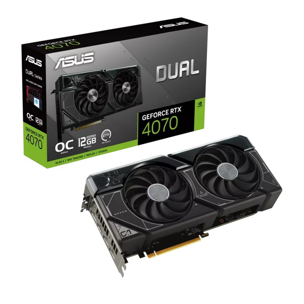 کارت گرافیک ایسوس مدل Dual RTX™ 4070 OC 12GB GDDR6X