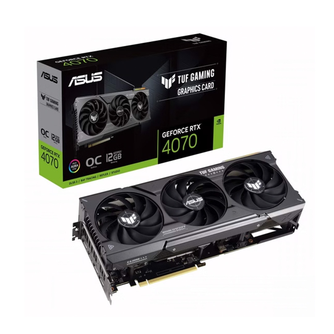 کارت گرافیک ایسوس مدل TUF Gaming RTX 4070 SUPER 12GB GDDR6X OC Edition