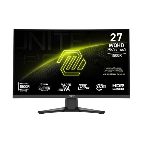 مانیتور گیمینگ منحنی ام اس آی 27 اینچ مدل MSI Mag275 CQF