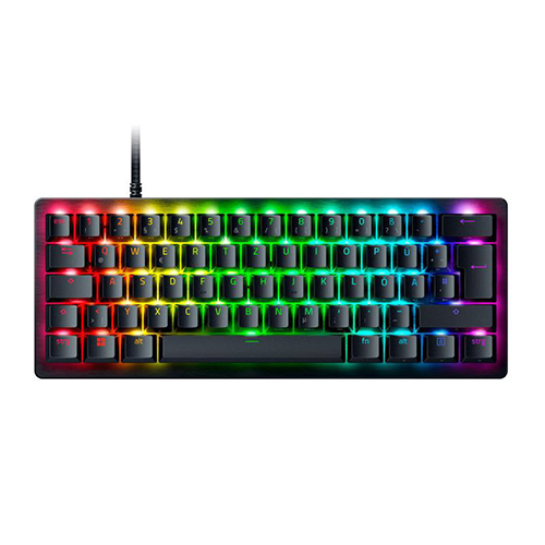 کیبورد گیمینگ ریزر مدل HUNTSMAN V3 PRO MINI ANALOG SW