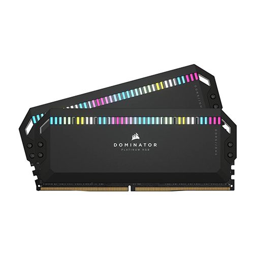 رم DDR5 کورسیر 64 گیگابایت مدل DOMINATOR RGB 5200Mhz CL40 دو کاناله