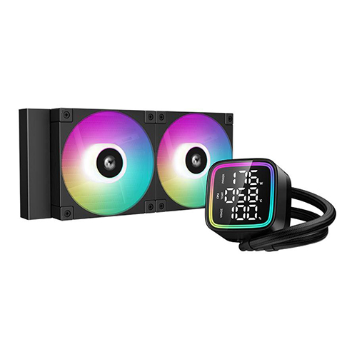 خنک کننده مایع پردازنده مدل FAN CPU LIQUID DEEP COOL LD240 ARGB