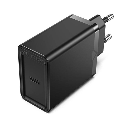 آداپتور شارژر ونشن مدلFADB0-EU 1-port USB-C Wall Charger(20W) EU-Plug Black